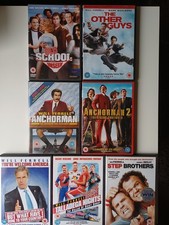 7x Will Ferrell Film DVD