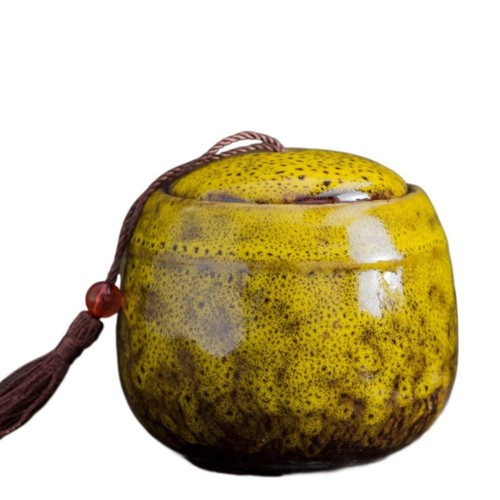1pc ceramic tea jar - 1pc,