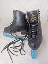 Jackson Freestyle Ultima Black Ice Skates, Size UK5 with guards, Used