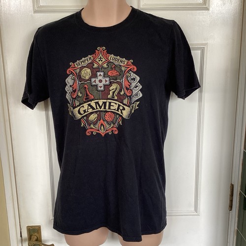 Gamer crest gaming shirt - gamer, t-shirt