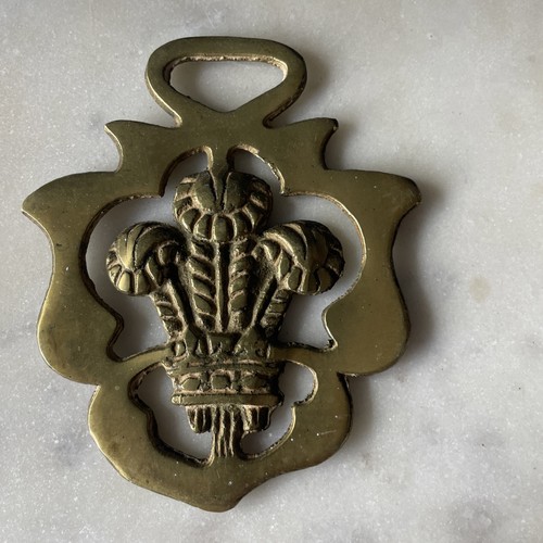 Vintage horse brass - vintage, three
