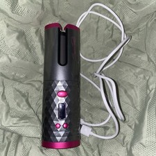 Wireless Cordless Auto Curler with Built-in Rechargeable Battery. hardly used!!