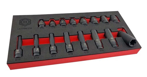 Britool drive 16pce female - 1/2,
