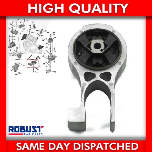 Rear lower engine mount - lower, for