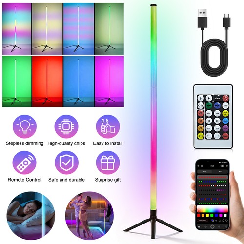 Corner light floor rgb led - light,