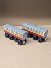 Wooden Thomas Train carriages - Express Coaches x 2