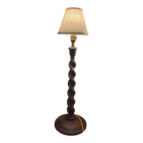 1920s oak barley twist - twist, table