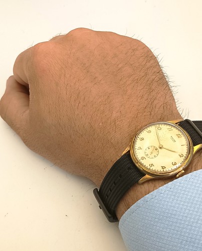 Vintage 1940s swiss watch - vintage,