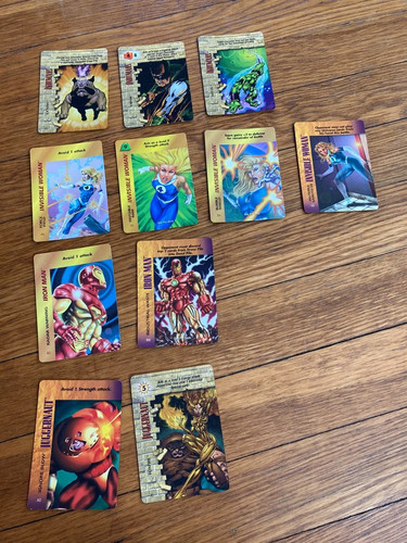 Marvel overpower power - overpower, cards