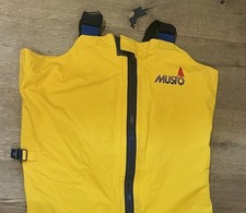 MUSTO Salopettes Mens L Coastal Sailing Overalls Waterproof Bib