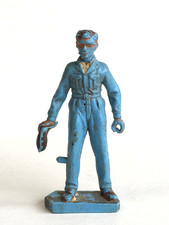 1 x BRITAINS TOYS (UK) 1960's. GARAGE MECHANIC PLASTIC FIGURE. 1/32