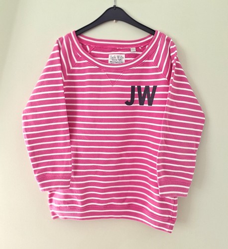 Jack wills pink striped long - wills,