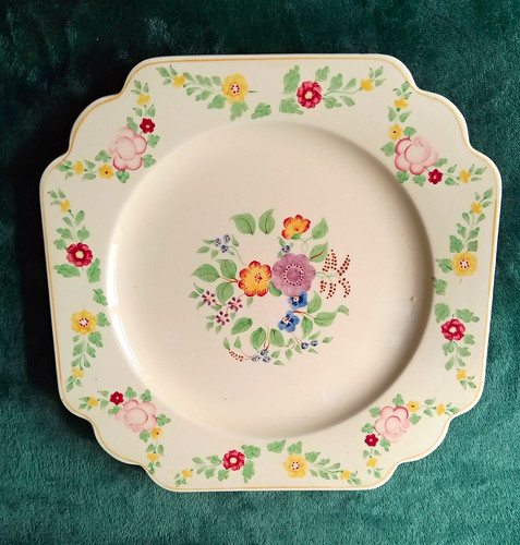 Adams titan ware hand painted - adams,