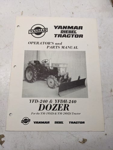 Yanmar tractor parts - parts, list