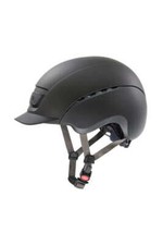 HORSE RIDING HELMET EQUESTRIAN UVEX ELEXXION PLUS HORSE RIDING HELMET ANTHRACITE