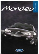 Ford Mondeo 1996-1997 UK Market Brochure ST24, Ghia X, Ghia, Si, GLX, LX & Aspen