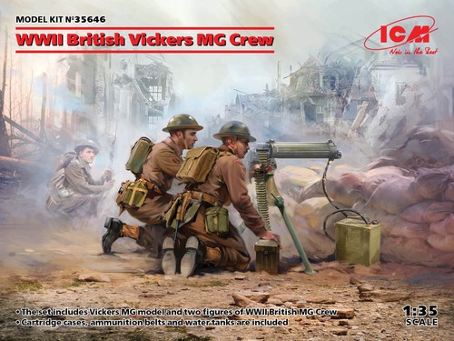 Icm wwii british vickers - icm,