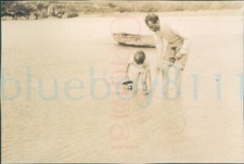 1934  Gairloch Beach Scotland 3x2" Orig Photo Yarrow