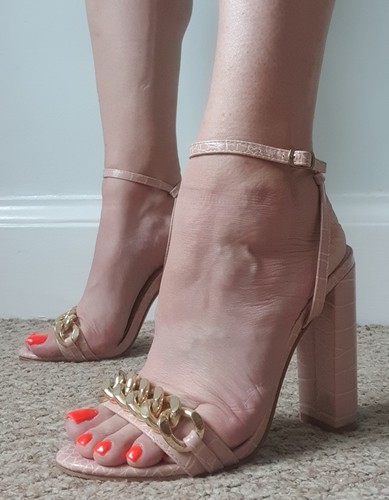 Faith pink croc effect - faith,