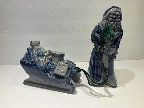 Rowe pottery works santa - rowe,