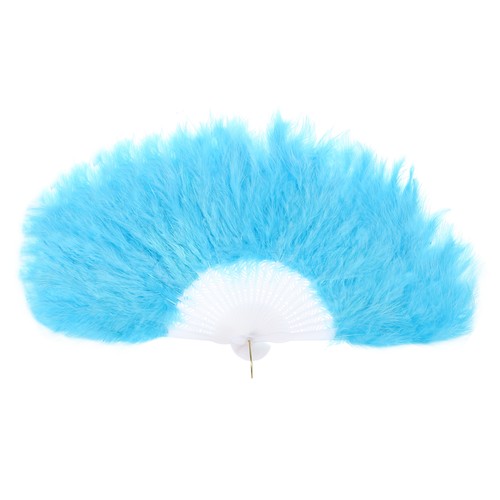 Feather hand fan lake - hand,