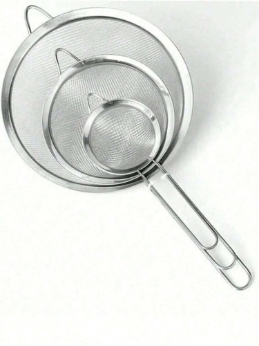 3pcs mesh sieve tea strainer - mesh,