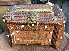 Antique Edwardian Tramp art