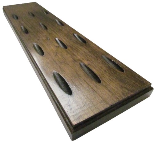 Handmade wooden dart - wooden, holder