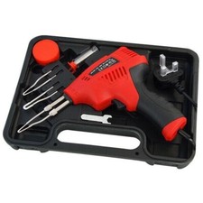 240V Electric Soldering Gun Set - 3 Tips, 1 Solder Reel / Flux & Wrench