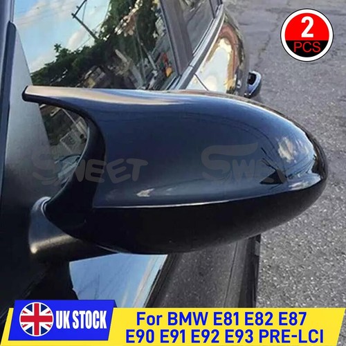 Gloss black wing mirror - wing,