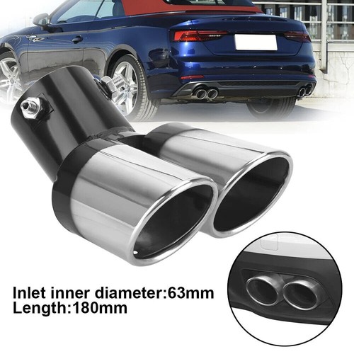 Double exhaust terminals