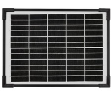 12V 10W SOLAR PANEL BATTERY MAINTENANCE TRICKLE CHARGER CAR CARAVAN CAMPERVAN