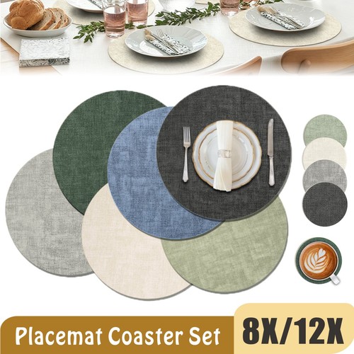 Set round placemats - round,
