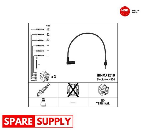 Ignition cable kit for - cable,