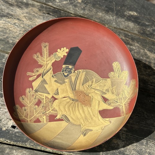 Antique japanese red - japanese, lacquer