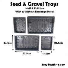 Seed Tray Gravel Trays Full +