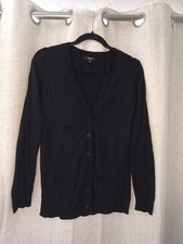 Woman's Black Cardigan Size 14