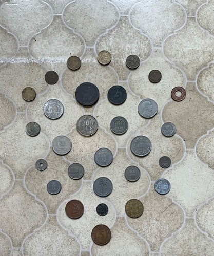 Coins job lot mixed - coins,