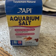 API AQUARIUM SALT Freshwater Aquarium Salt 17-Ounce Box 17 Oz