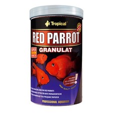 RED PARROT CICHLID FISH FOOD