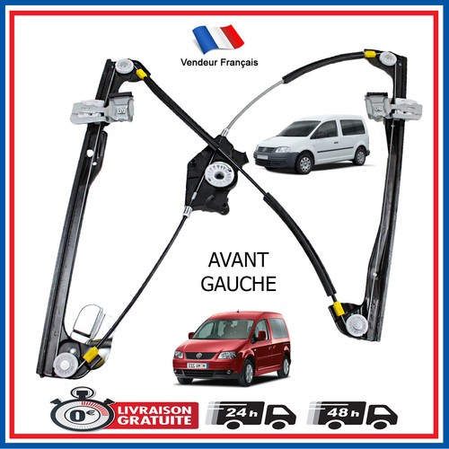 Left front window regulator - front,