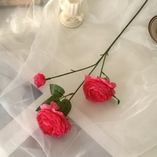 3 heads Peony Artificial Flowers Silk Flowers Wedding Home Decoration Bouquet