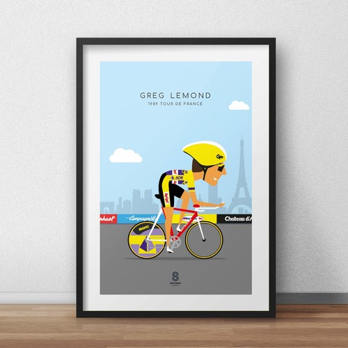 Greg lemond adr 1989 - lemond, paris