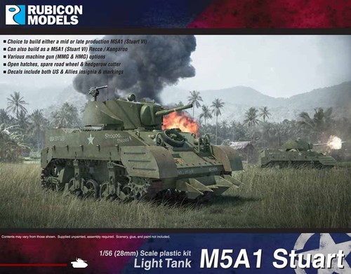 Rubicon models m5a1 stuart - rubicon,