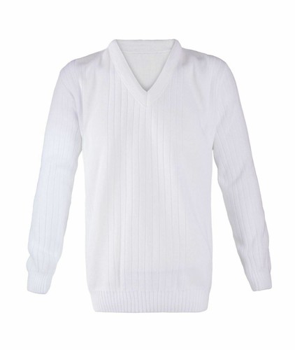 Mens neck long sleeved heavy - v-neck,
