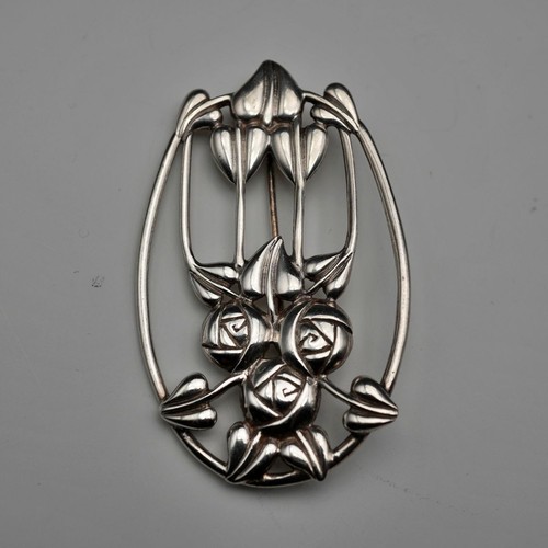 British sterling silver rose - british,