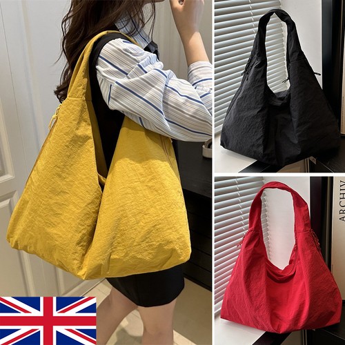 Slouchy nylon tote bag women - slouchy,