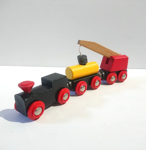 Wooden railway vintage brio - wooden,