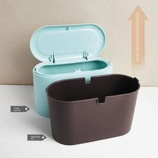 Small Trash Can Desk with Lid
