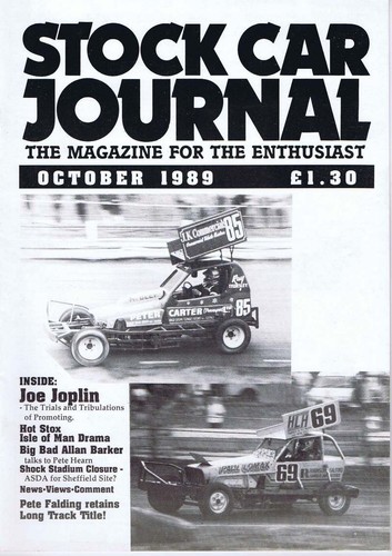 Stock car journal oct 1989 - journal,